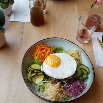 Yorisa - Bibimbap: super lecker Bibim (gemischtes) bap (gekocht) - Korean Near Me - Hamburg, HH Yorisa - Bibimbap: super lecker Bibim (gemischtes) bap (gekocht) - Korean Near Me - Hamburg, HH