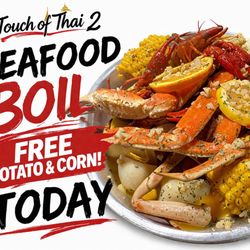 Touch of Thai II - Seafood boil in town!