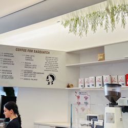 Coffee For Sasquatch - Cafe menu!