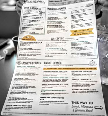 Menu photo 3 Eggs Up Grill Hampstead, NC Menu photo 3 Eggs Up Grill Hampstead, NC
