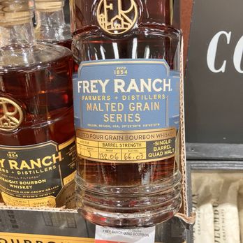 Raley's - Frey Ranch Single Barrel Quad Malt Straight Bourbon - Grocery Near Me - Incline Village, Nevada Raley's - Frey Ranch Single Barrel Quad Malt Straight Bourbon - Grocery Near Me - Incline Village, Nevada
