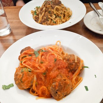 Bistro La Baia - Linguine Meatballs and Fettucine Short Rib Ragu - Italian Near Me - Philadelphia, Pennsylvania