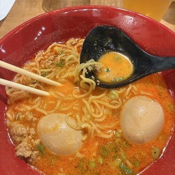 Hachiya Ramen - Tonton Ramen - extra egg and extra spicy! - Ramen Near Me - Mount Pleasant, South Carolina