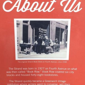 The Strand - Historic 04/10/22 - Used Bookstore Near Me - New York, New York The Strand - Historic 04/10/22 - Used Bookstore Near Me - New York, New York