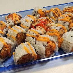 Kibo Sushi - Spicy Tuna Roll and Spicy Salmon Roll