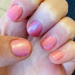 Lovely Nails - Lovely Nails regular manicure. (Opi Tutti Fruiti)