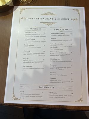 Menu photo 5 Cured Restaurant Louisville, KY Menu photo 5 Cured Restaurant Louisville, KY