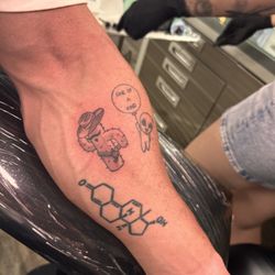 Dark Age Tattoo - Fort Worth - The cutest lil cowboy!