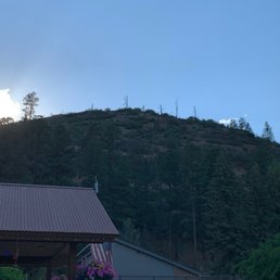View from campground