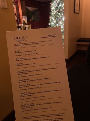 Menu photo 5 Hidden Kitchens Portland, OR