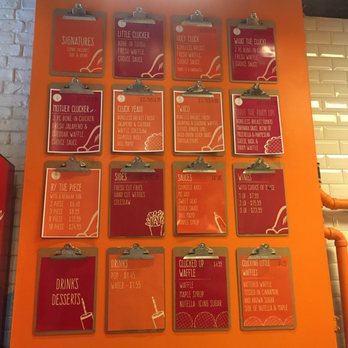 Cluck Clucks - Menu Oct 2017 - Chicken Shop Near Me - Toronto, Ontario