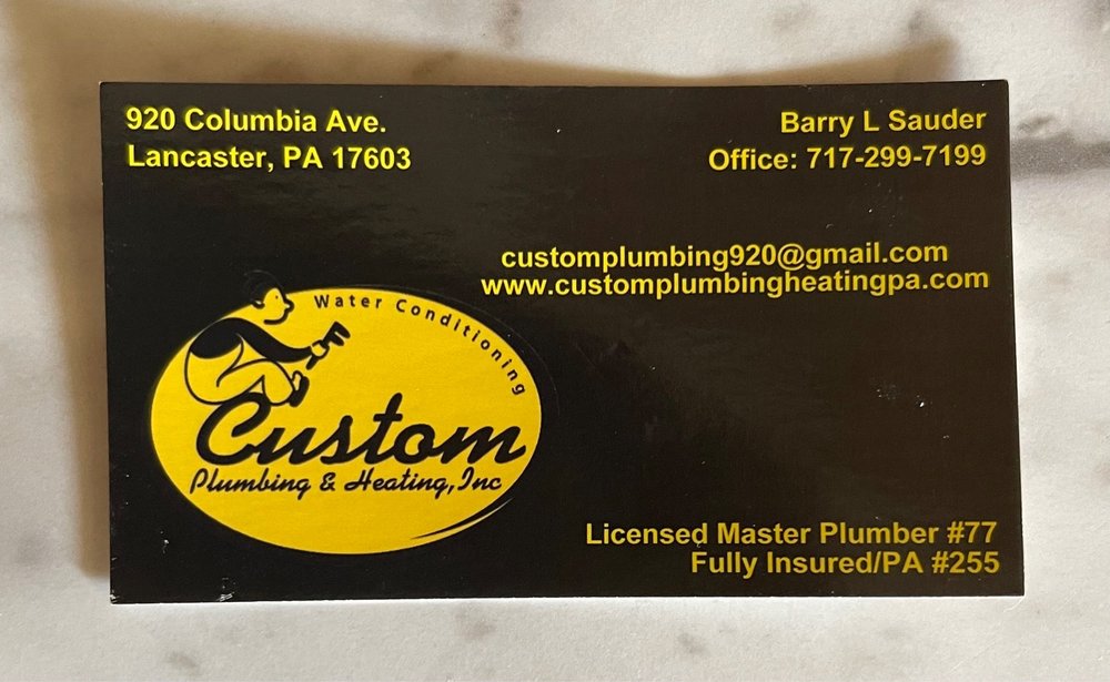 Slide of Custom Plumbing & Heating