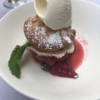 CIRCA at Clarendon - Berry Shortcake dessert - New American Near Me - Arlington, Virginia