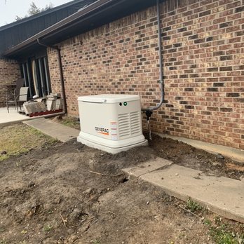 Collaborative Generators and Power Solutions - Pic of my Generator. Power went out last Wednesday and generator kicked on and stayed on for 48 hours until my electricity came back on. - Generator Installation/Repair Near Me - Atoka, Oklahoma
