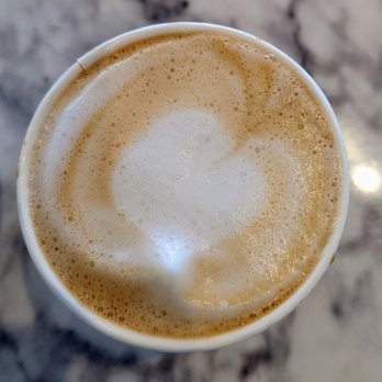 Green Table Cafe - a cup of cappuccino - Cafes Near Me - Los Angeles, California