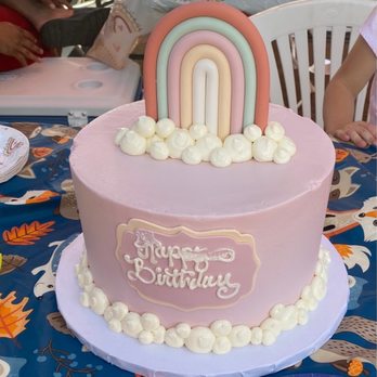 Max's Cakes - Rainbow cake (we messed up the sign) - Custom Cakes Near Me - Hayward, California Max's Cakes - Rainbow cake (we messed up the sign) - Custom Cakes Near Me - Hayward, California