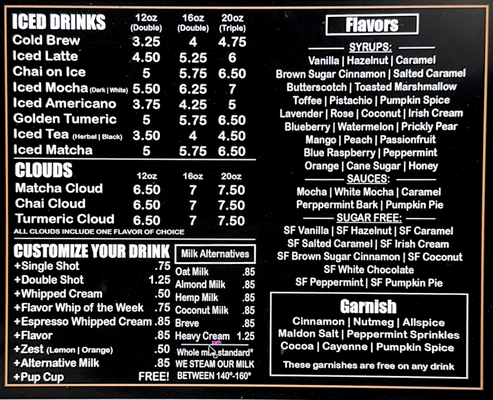 Menu photo 2 BlackGold Espresso Prescott, AZ Menu photo 2 BlackGold Espresso Prescott, AZ