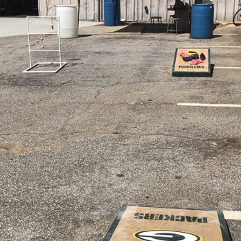 Fireforge Crafted Beer - Corn hole and something else to play! - Breweries Near Me - Greenville, South Carolina