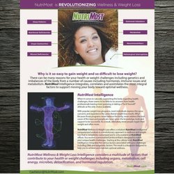 Natural Health Weight Loss Centers - NutriMost Intelligence enables us to personalize a program for every client.