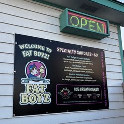 Fatboyz Ice Cream & Grill - Menu 2026
