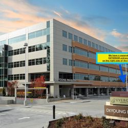 The Foot and Ankle Center - We have Exterior entrance on the right side of building- next to bus transit