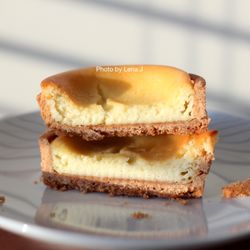 Tasty Tart - Inside of Cheese Tart ($3.99) - tart shell is a bit crunchy for my preference, but the filling is good. Good sweetness level.