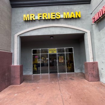 Mr Fries Man - Front of building - Fast Food Near Me - Las Vegas, Nevada