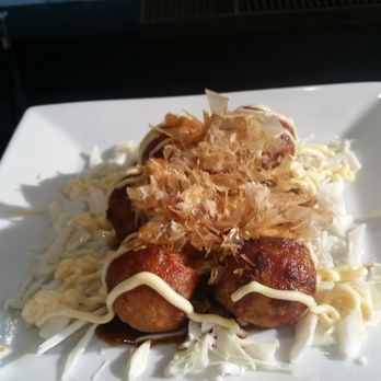Bonchon Newark - Takoyaki (Octopus balls).  Sounds horrible but are actually very tasty. - Korean Near Me - Newark, California