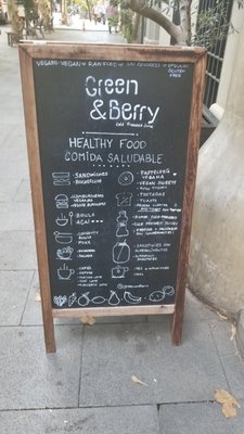 Menu photo 2 Green & Berry Barcelona, B Menu photo 2 Green & Berry Barcelona, B