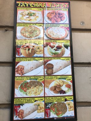 Menu photo 3 Tchey Barcelona, B Menu photo 3 Tchey Barcelona, B