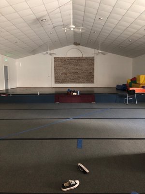 Photo of The Mooresville Arts Partnership - Mooresville, IN, US. Tumbling area