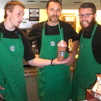 Starbucks - Barista-Buddies COLTON, LEVI & MARSHALL w/ Raspberry Mocha Frappuccino they make for me! - Coffee & Tea Near Me - Sacramento, California Starbucks - Barista-Buddies COLTON, LEVI & MARSHALL w/ Raspberry Mocha Frappuccino they make for me! - Coffee & Tea Near Me - Sacramento, California
