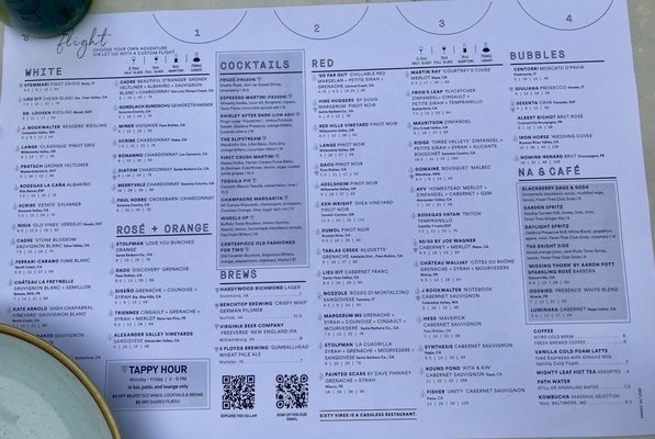 Menu photo 2 Sixty Vines Reston, VA Menu photo 2 Sixty Vines Reston, VA
