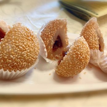 Dim Sum Club - Deep-fried sesame ball (3) 芝麻煎堆 $5.55 - Dim Sum Near Me - San Francisco, California Dim Sum Club - Deep-fried sesame ball (3) 芝麻煎堆 $5.55 - Dim Sum Near Me - San Francisco, California