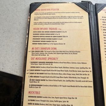 Mi Dia From Scratch - So many margarita choices - Mexican Near Me - Grapevine, Texas