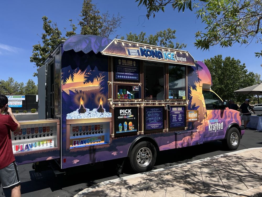 Kona Ice of North Las Vegas West Logo