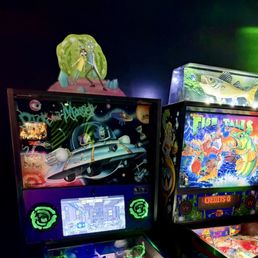 Rick & Morty and Fish Tales pinball machines Rick & Morty and Fish Tales pinball machines