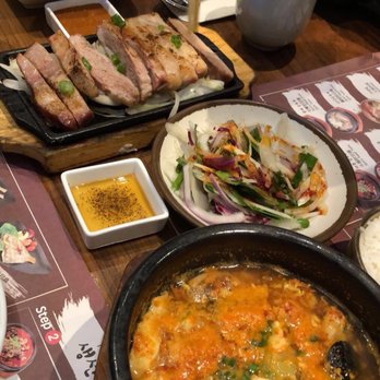 Tang Restaurant - Pork jowl // seafood tofu soup - Korean Near Me - Flushing, New York Tang Restaurant - Pork jowl // seafood tofu soup - Korean Near Me - Flushing, New York