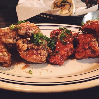 En Hakkore 2.0 - We got half and half on the wing flavors. Personally I thought the spicy one was better. Be prepared to use many napkins. - Asian Fusion Near Me - Chicago, Illinois