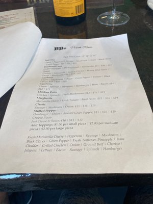 Menu photo 3 BB's on North Wauwatosa, WI Menu photo 3 BB's on North Wauwatosa, WI
