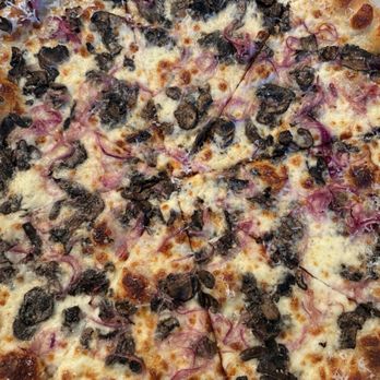 100 Pizza - Mushroom Crema (Bianco) - Pizza Near Me - Brentwood, Tennessee