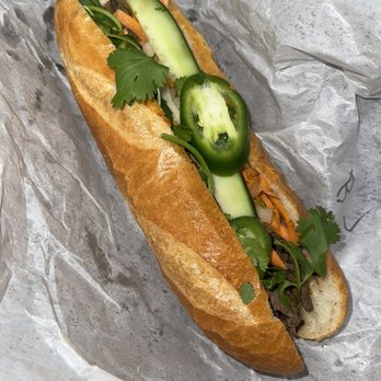 Pham's Kitchen - Banh mi beef sandwich top tier. - Vietnamese Near Me - Cheektowaga, New York Pham's Kitchen - Banh mi beef sandwich top tier. - Vietnamese Near Me - Cheektowaga, New York