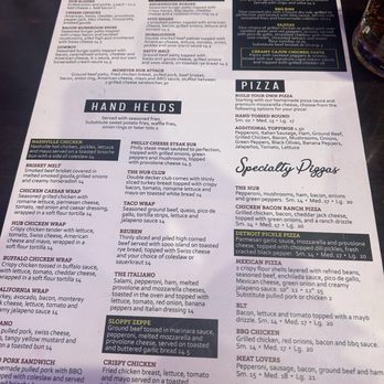 The Hub Sports Bistro - Menu - Sports Bars Near Me - Macomb, Michigan The Hub Sports Bistro - Menu - Sports Bars Near Me - Macomb, Michigan