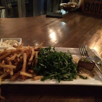 The DERRICK Gin Mill & Kitchen - Steak frite - Cocktail Bars Near Me - Calgary, Alberta The DERRICK Gin Mill & Kitchen - Steak frite - Cocktail Bars Near Me - Calgary, Alberta
