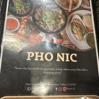 Pho Nic - Noodles Near Me - Fountain Valley, California