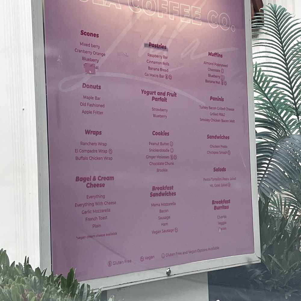 Lula Coffee - Food menu via Drive Through - Coffee & Tea Near Me - Seattle, Washington Lula Coffee - Food menu via Drive Through - Coffee & Tea Near Me - Seattle, Washington