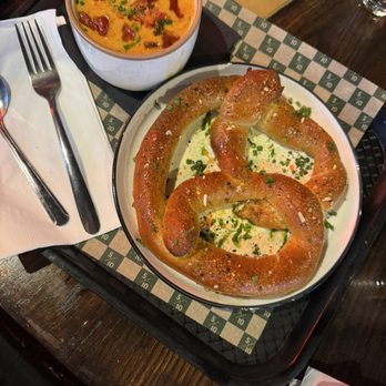 5 & Dime - Pretzel, soup of the day - Cocktail Bars Near Me - Portland, Oregon