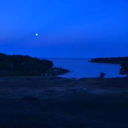 Moon at night. Moon at night.