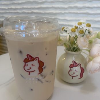 Unicorn Coffee - Black Rose Milk Tea! The best! - Coffee & Tea Near Me - Pasadena, California Unicorn Coffee - Black Rose Milk Tea! The best! - Coffee & Tea Near Me - Pasadena, California