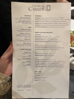 Menu photo 4 Chateau Carbide Chicago, IL Menu photo 4 Chateau Carbide Chicago, IL